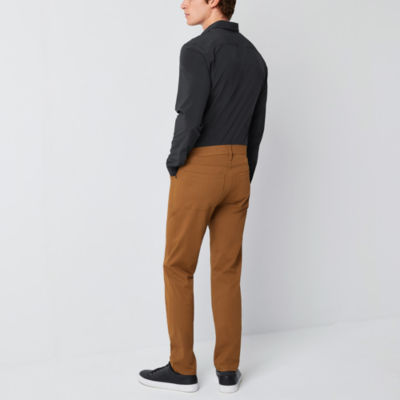 Stylus 5 Pocket Mens Slim Fit Flat Front Pant