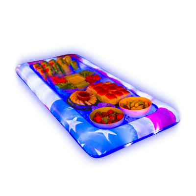 PoolCandy Illuminated Stars & Stripes Led Buffet Cooler