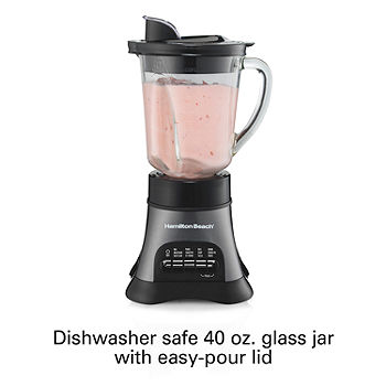 Multi-Function Blender with Mess Free 40 oz. Glass Jar and 3-Cup
