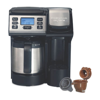 Hamilton Beach 12-Cup Black FrontFill Deluxe Programmable Coffee Maker