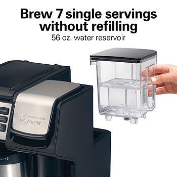 Hamilton Beach 2-Way Programmable 12 Cup and Single-Serve Coffee