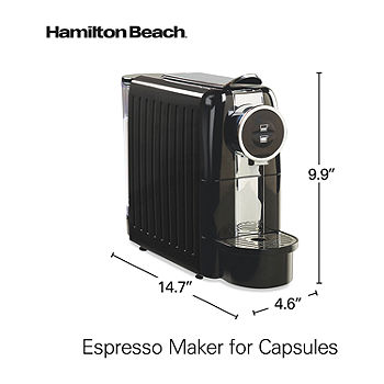 Hamilton Beach Espresso Maker for Capsules - Black