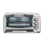 Black+Decker™ 4-Slice Countertop Toaster Oven TO1373SSD