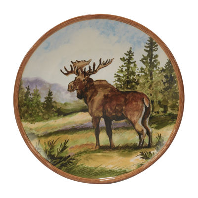 Certified International Mountain Summit 4-pc. Earthenware Dinner Plate