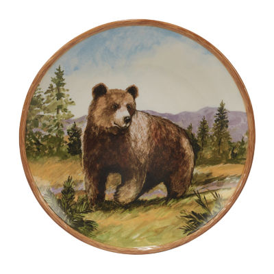 Certified International Mountain Summit 4-pc. Earthenware Dinner Plate