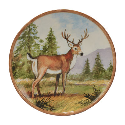 Certified International Mountain Summit 4-pc. Earthenware Dinner Plate