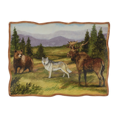 Certified International Mountain Summit Serving Platter