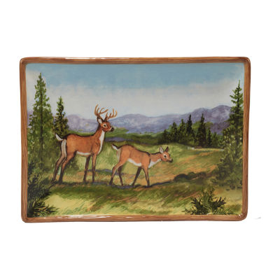 Certified International Mountain Summit Serving Platter