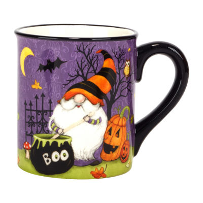 Certified International Halloween Gnomes 4-pc. Coffee Mug