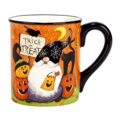 Certified International Halloween Gnomes 4-pc. Coffee Mug