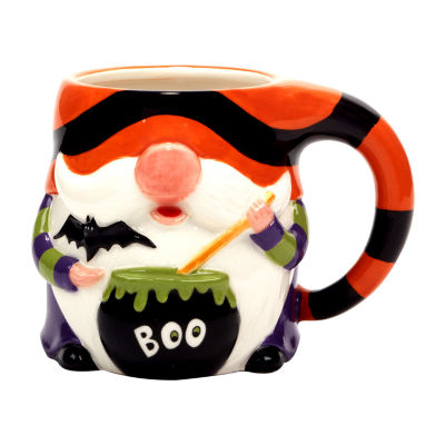 Certified International Halloween Gnomes 4-pc. Holiday Coffee Mug