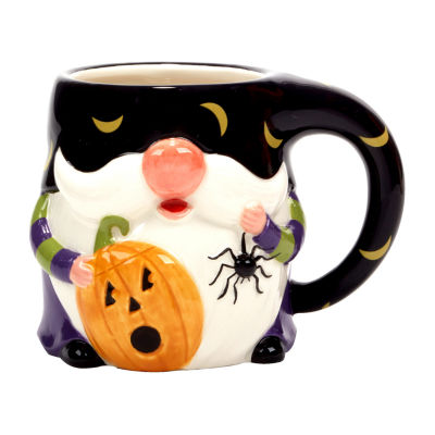 Certified International Halloween Gnomes 4-pc. Coffee Mug