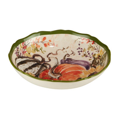 Certified International Harvest Morning Serving Bowl