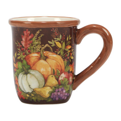 Certified International Harvest Blessings 4-pc. Coffee Mug