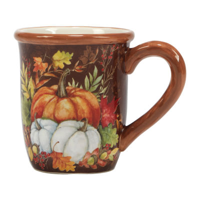 Certified International Harvest Blessings 4-pc. Coffee Mug