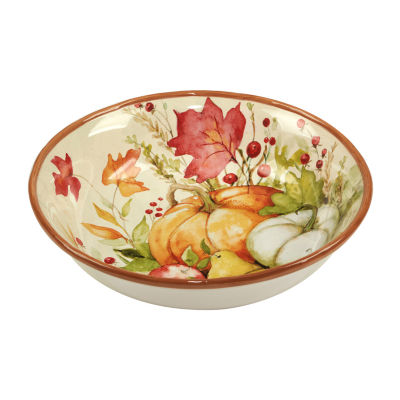 Certified International Harvest Blessings Serving Bowl