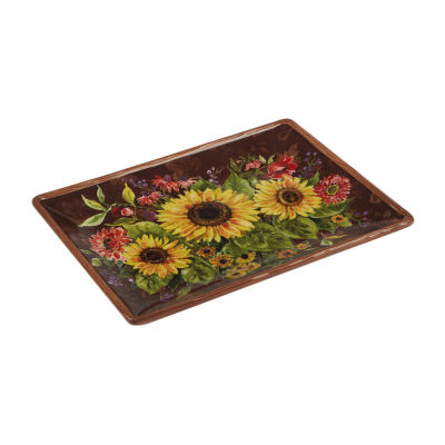 Certified International Harvest Blessings Serving Platter