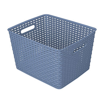 Home Expressions Stackable Storage Bin, Color: Clear - JCPenney