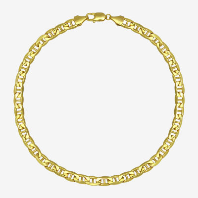 10K Yellow Gold 22" Hollow Mariner Chain