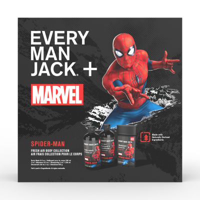 Every Man Jack Spiderman Body 3pc. Gift Set JCPenney
