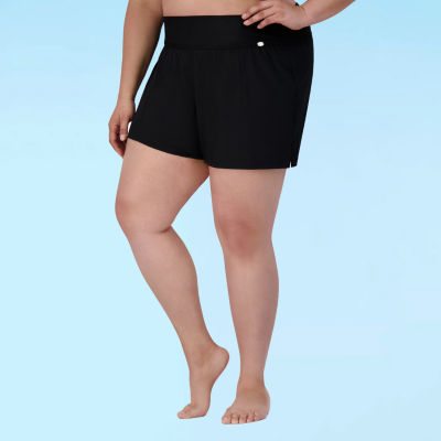 ZeroXposur Womens Quick Dry Plus Swim Shorts, Color: Liquorice