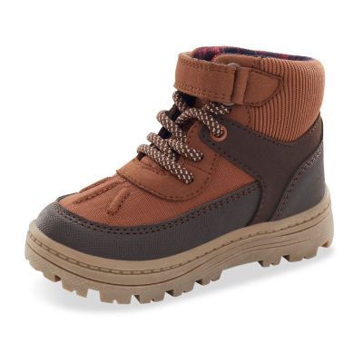 Carter's Little & Big  Boys Cyrus-B Flat Heel Lace Up Boots