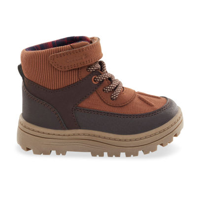 Carter's Little & Big  Boys Cyrus-B Flat Heel Lace Up Boots