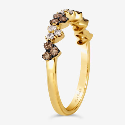 Le Vian® Ring featuring Chocolate Diamonds® Nude Diamonds™ set in 14K Honey Gold™