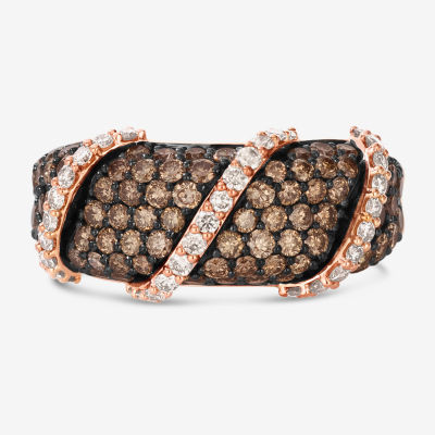 Le Vian® Ring featuring Chocolate Diamonds® Nude Diamonds™ set 14K Strawberry Gold®