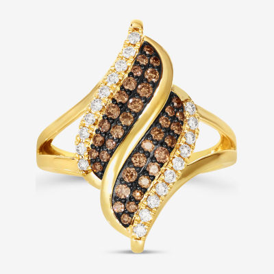 Le Vian® Ring featuring Chocolate Diamonds® Nude Diamonds™ set 14K Honey Gold™