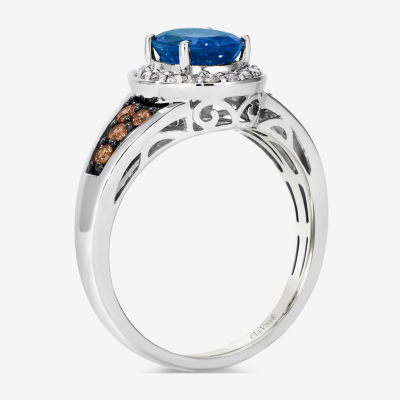 Le Vian® Ring featuring Blueberry Tanzanite® Chocolate Diamonds® Nude Diamonds™ set in 14K Vanilla Gold®