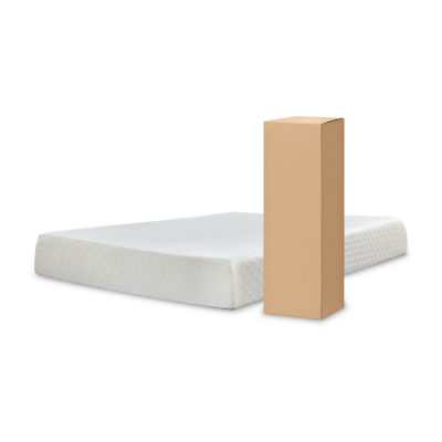 Signature Design by Ashley® Chime 10-Inch Firm Memory Foam Mattress a Box