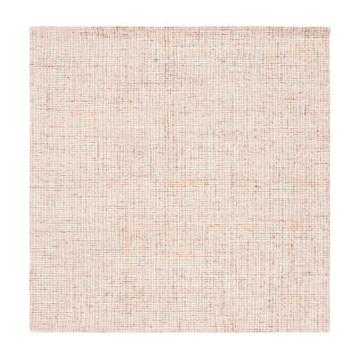 Martha Stewart Sherly Solid Hand Tufted Washable 6' X Indoor Square Area Rug