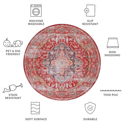 Safavieh Tucson Tully 6'X6' Indoor Round Area Rug