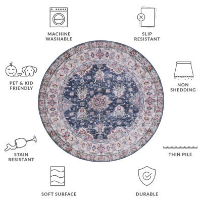 Safavieh Tucson Lee 6'X6' Indoor Round Area Rug