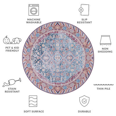 Safavieh Tucson Mellie 6'X6' Indoor Round Area Rug