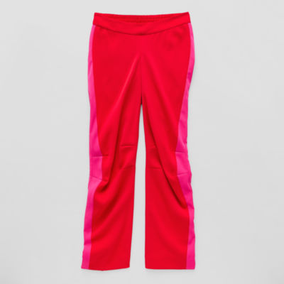 Jamey Perry x JCPenney Womens Adaptive Colorblock Wide-Leg Suit Pant