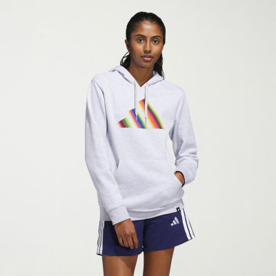 adidas Womens Long Sleeve Fleece Active Hoodie