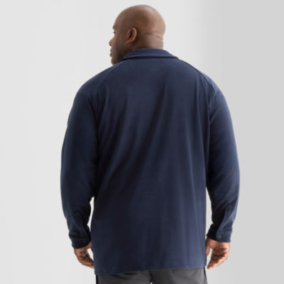 Stylus Raglan Knit Mens Big and Tall Shirt Jacket