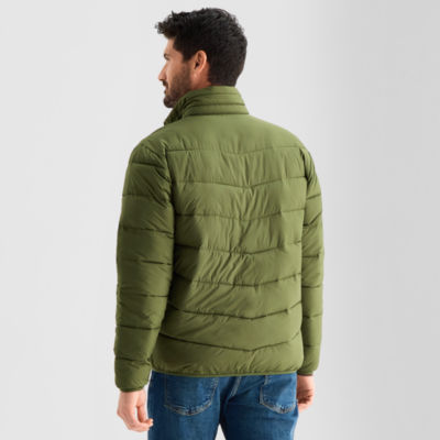 St. John's Bay Mens Water Resistant Midweight Puffer Jacket