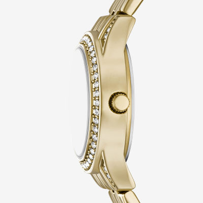 Relic By Fossil Astrid Womens Gold Tone Stainless Steel Bracelet Watch Zr37302