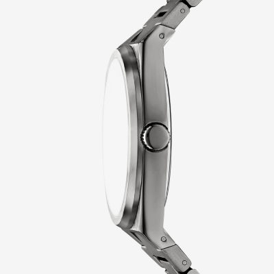 Relic By Fossil Oliver Mens Gray Bracelet Watch Zr77342, Color