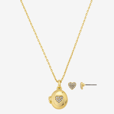 Bijoux Bar Delicates Gold Tone Womens 16 Inch Cable Chain Necklace
