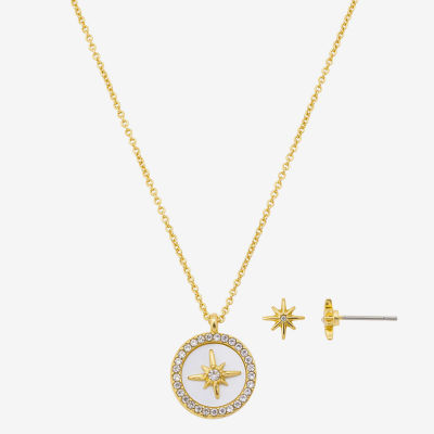 Bijoux Bar Delicates Gold Tone Womens 16 Inch Cable Chain Necklace