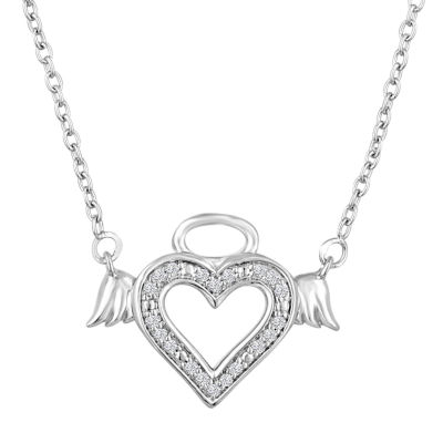 Jcpenney on sale angel necklace