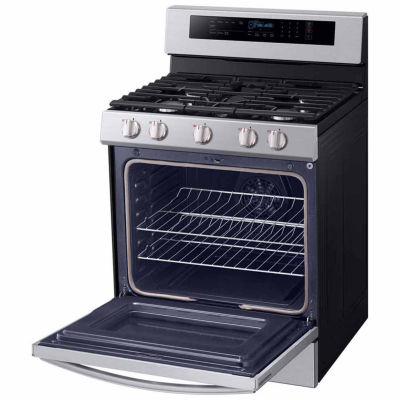 Samsung 5.8 cu. ft. True Convection Gas Range with Illuminated Knobs