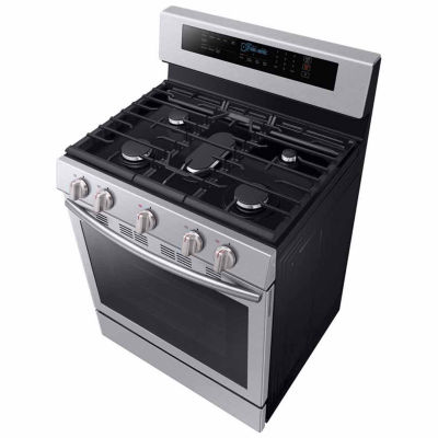 Samsung 5.8 cu. ft. True Convection Gas Range with Illuminated Knobs