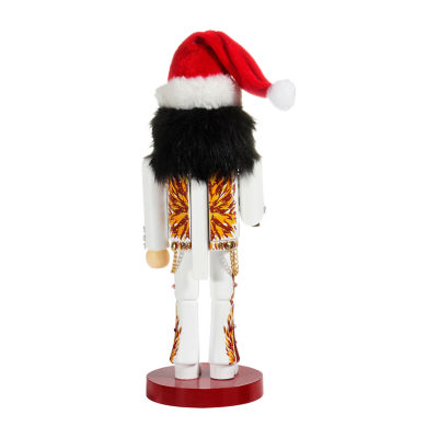 Kurt Adler 11-Inch Elvis® In Flame Suit Christmas Nutcracker