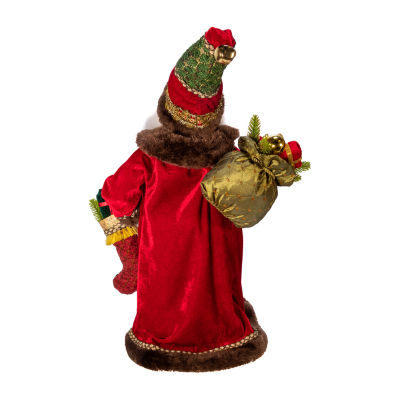 Kurt Adler 18-Inch Kringle Klaus Elegant Christmas Santa Figurine