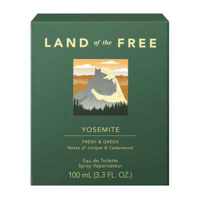 Land Of The Free Yosemite Eau De Toilette Spray Vaporisateur, 3.3 Oz